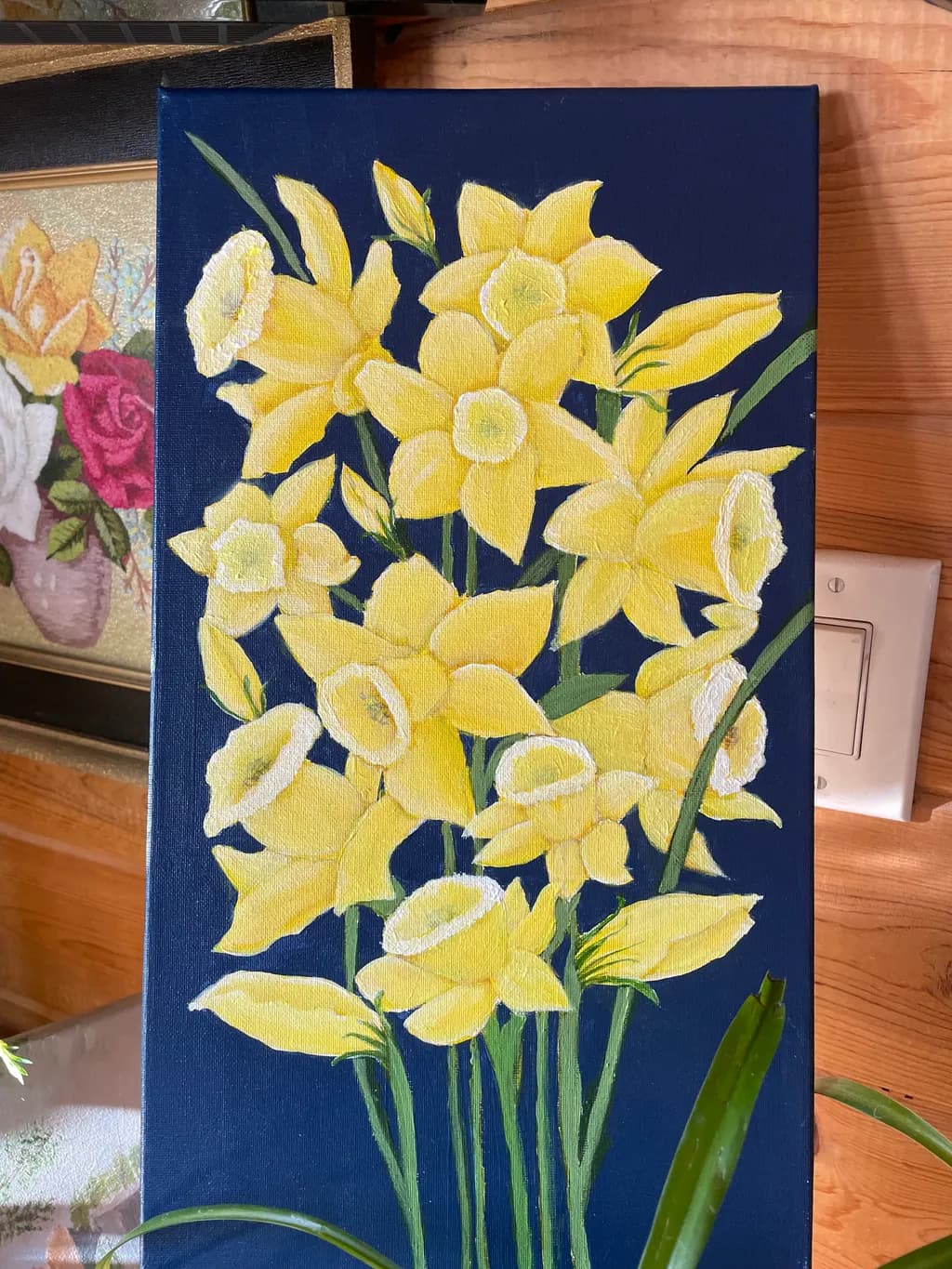 Golden Daffodil Cluster
