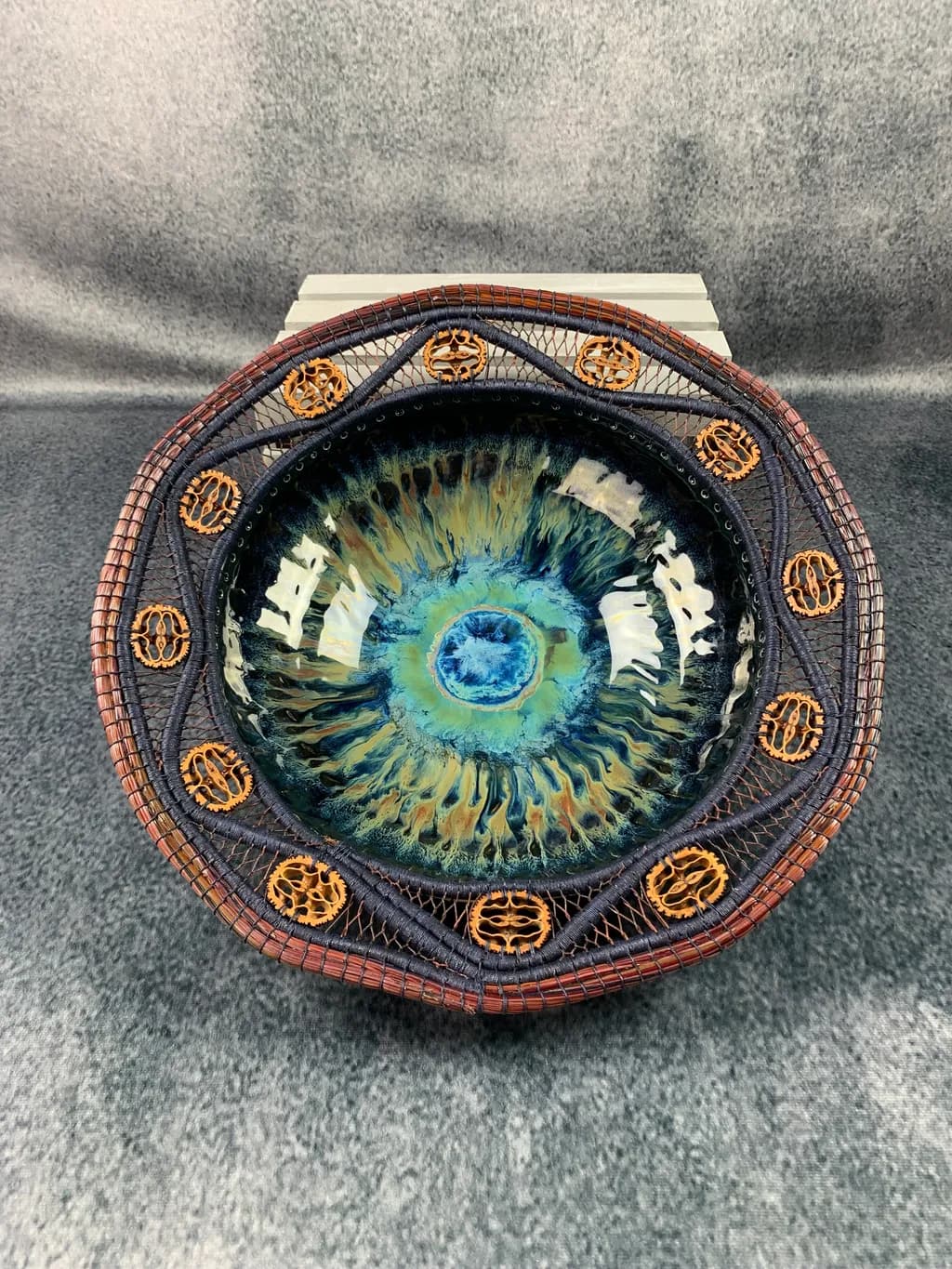 Iridescent Eye Bowl