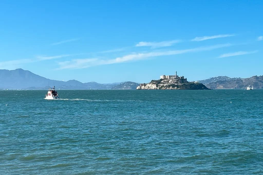 San Francisco Bay Island View