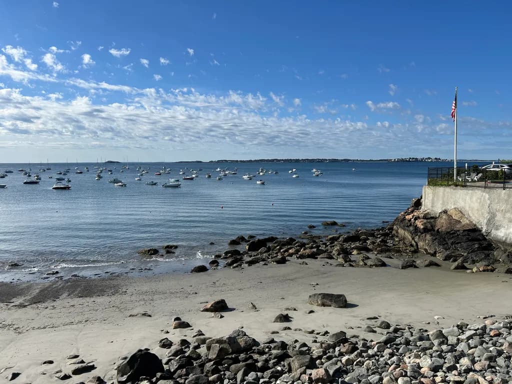 Harbor Boats at Low Tide