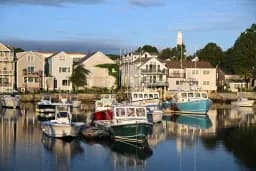 early morning - Rockport Harbor Scene