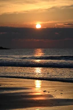 Golden Ocean Sunset