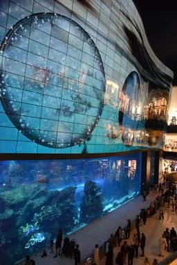 Blue Aquarium Atrium