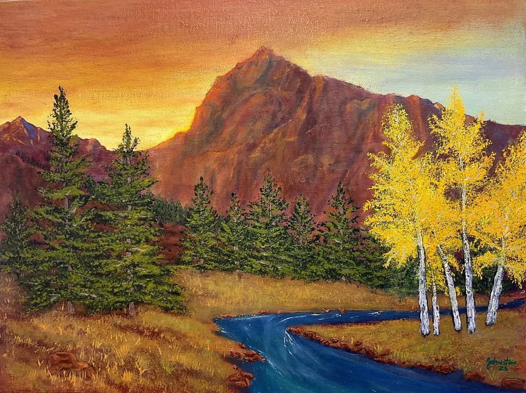 Golden Aspens Creek