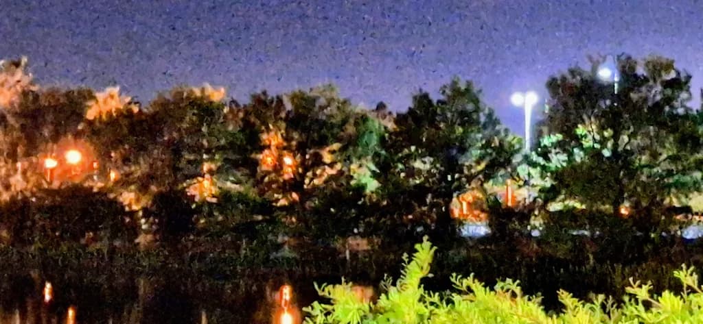Nightglow Reflections