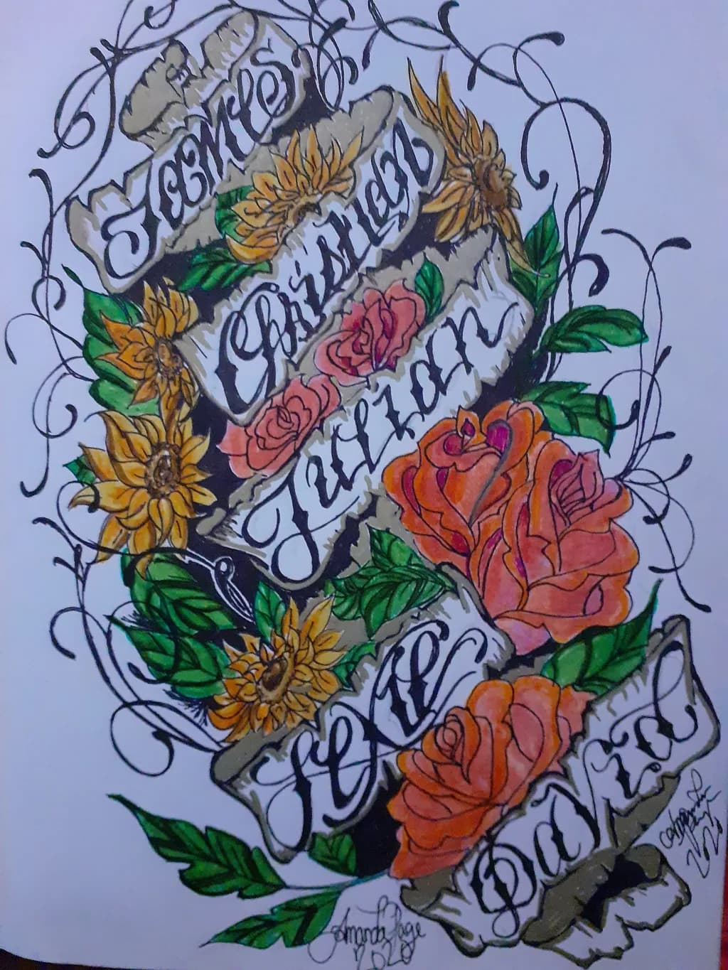 Florence Christian Lillian Love Roses