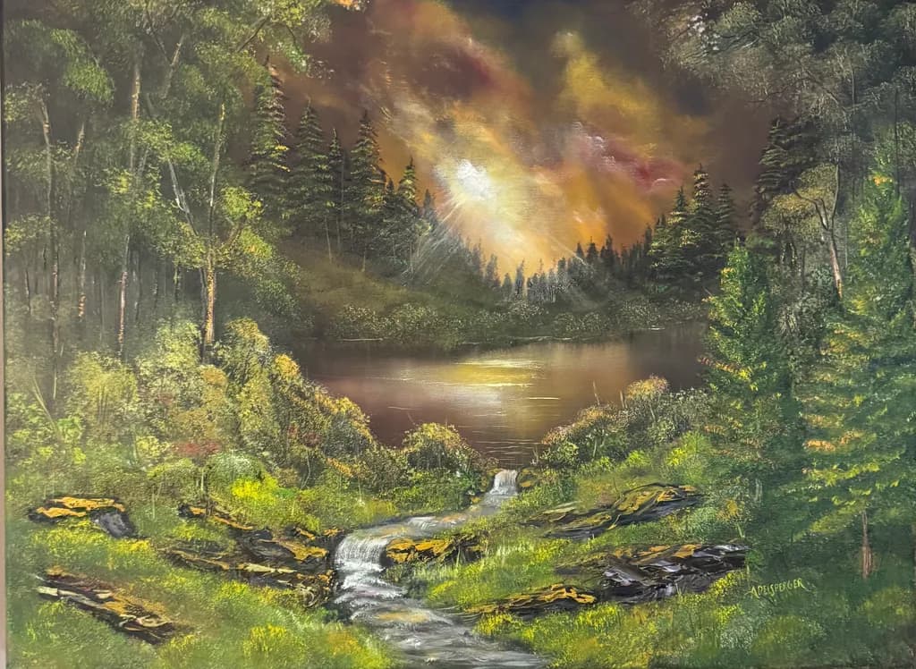 Golden Glow Stream