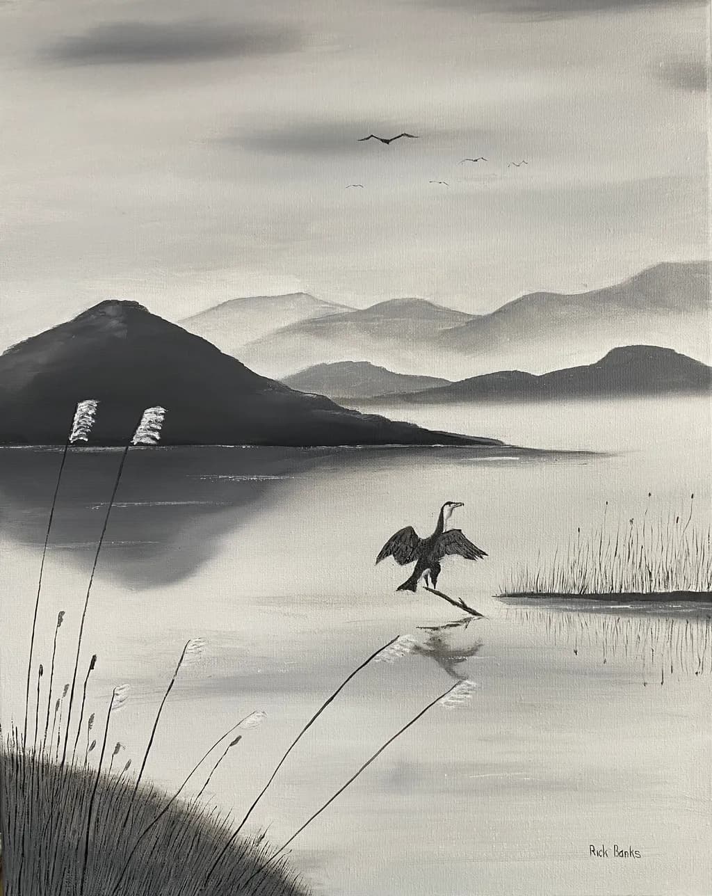 Misty Marsh Silence