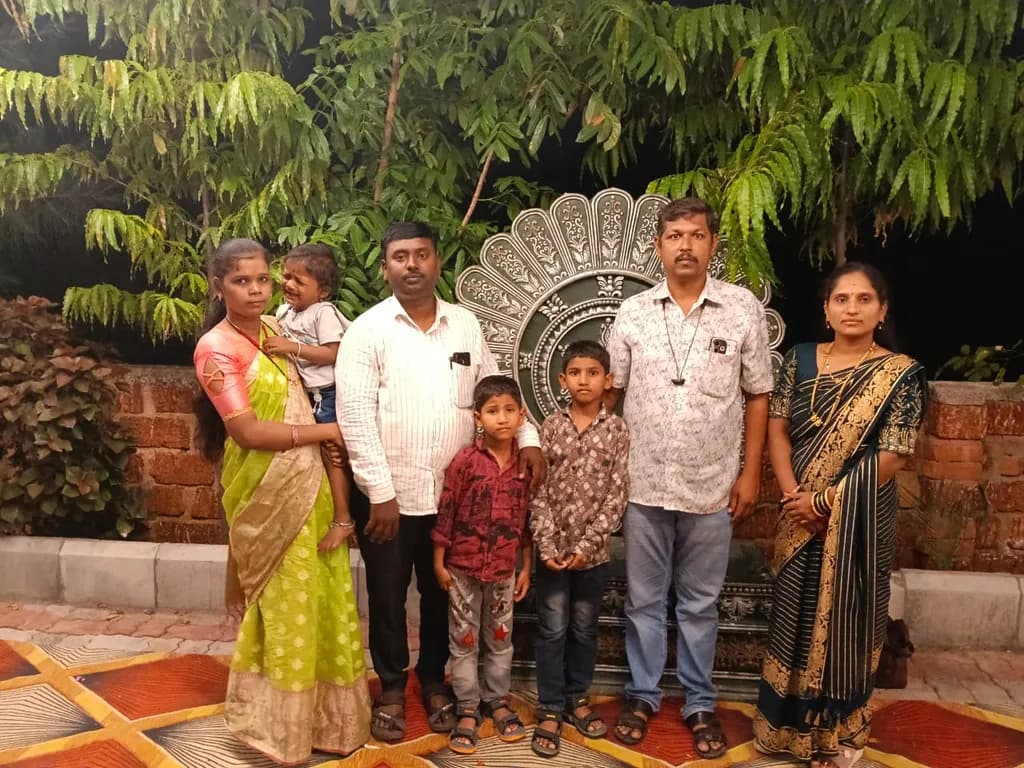 Family Gathering Portrait