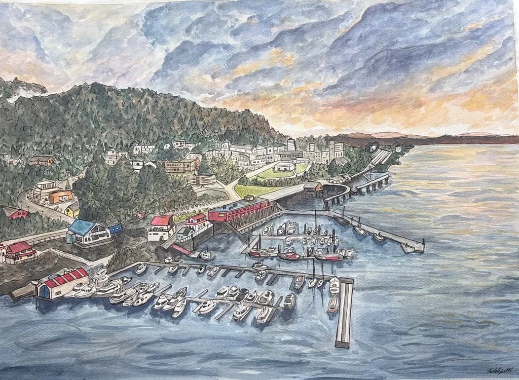 Harbor at Dusk