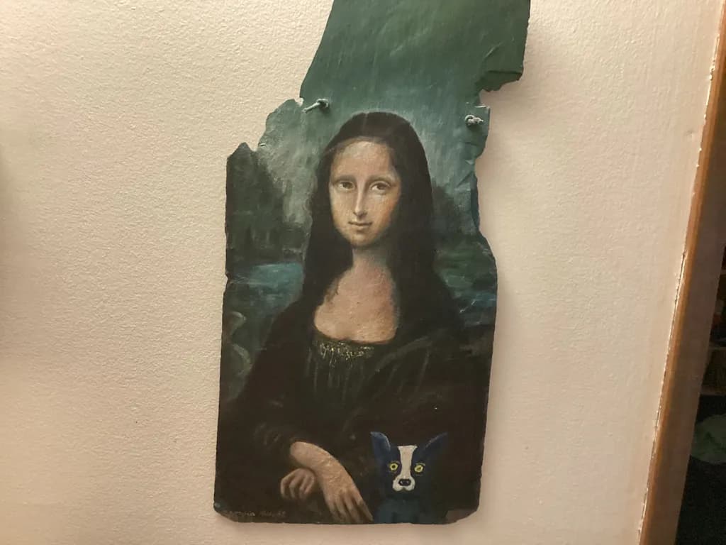 Mona and the Blue Dog