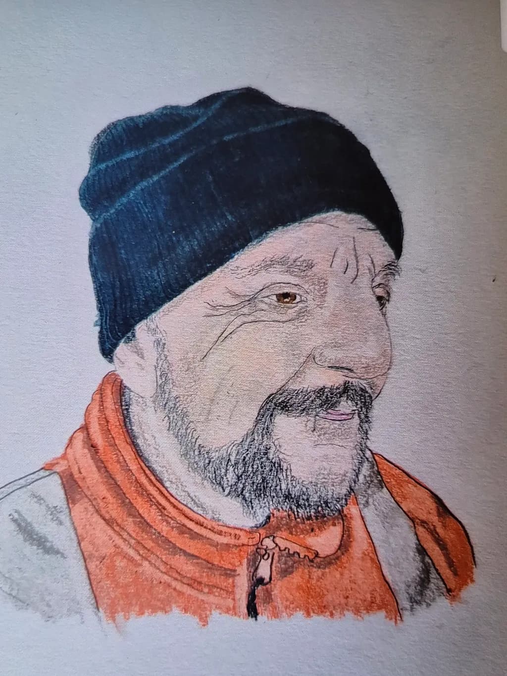 Bearded Man in Hat