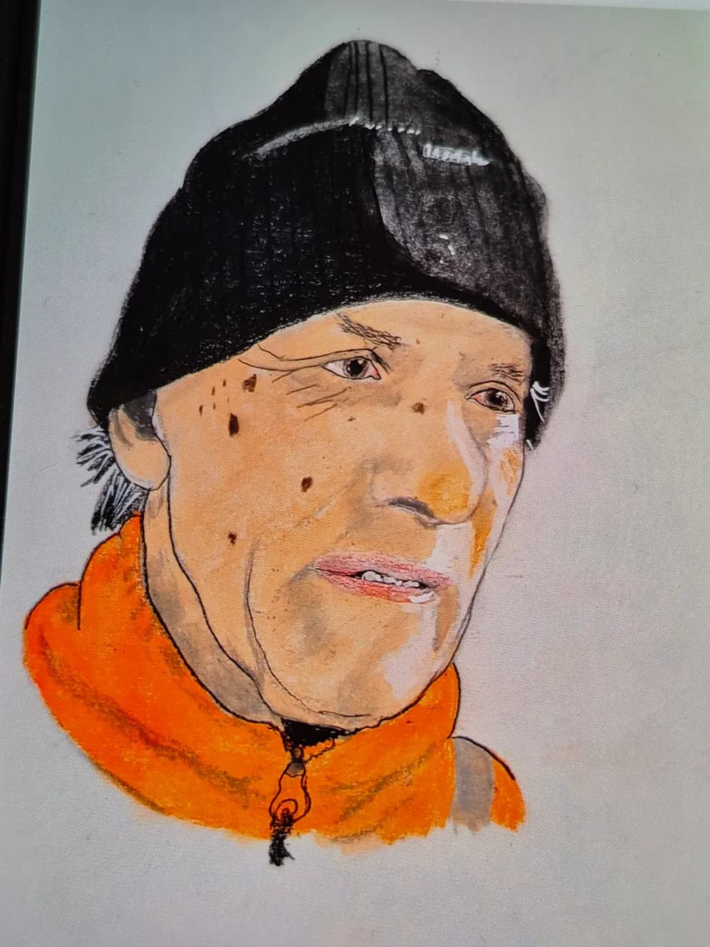 Elderly Portrait with Beanie