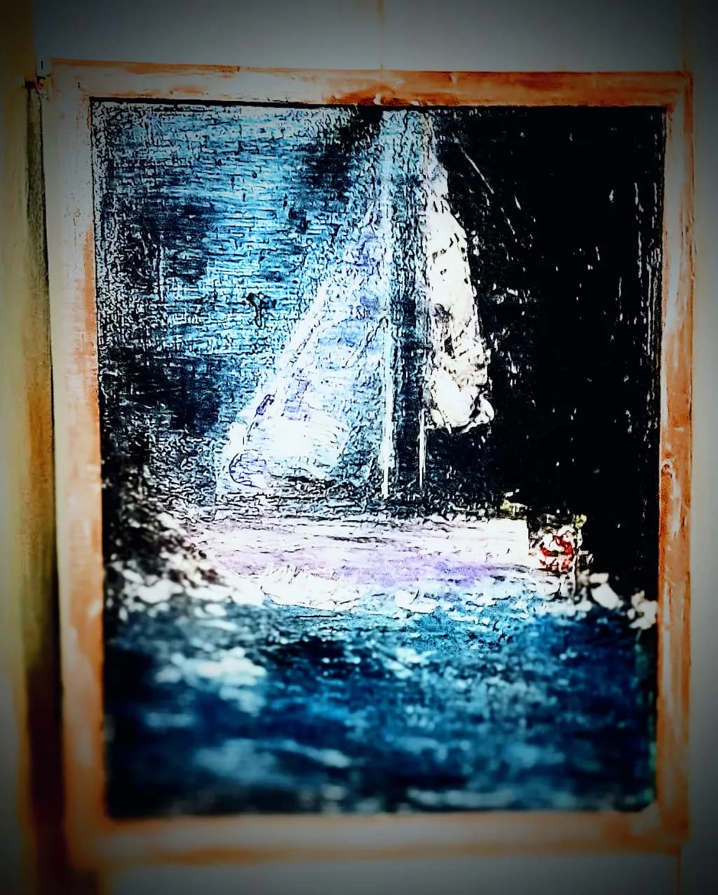 Moonlit Sailboat