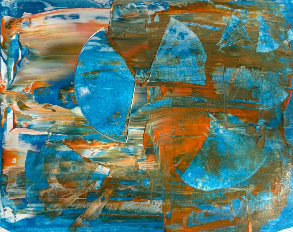 Blue Rust Fragments