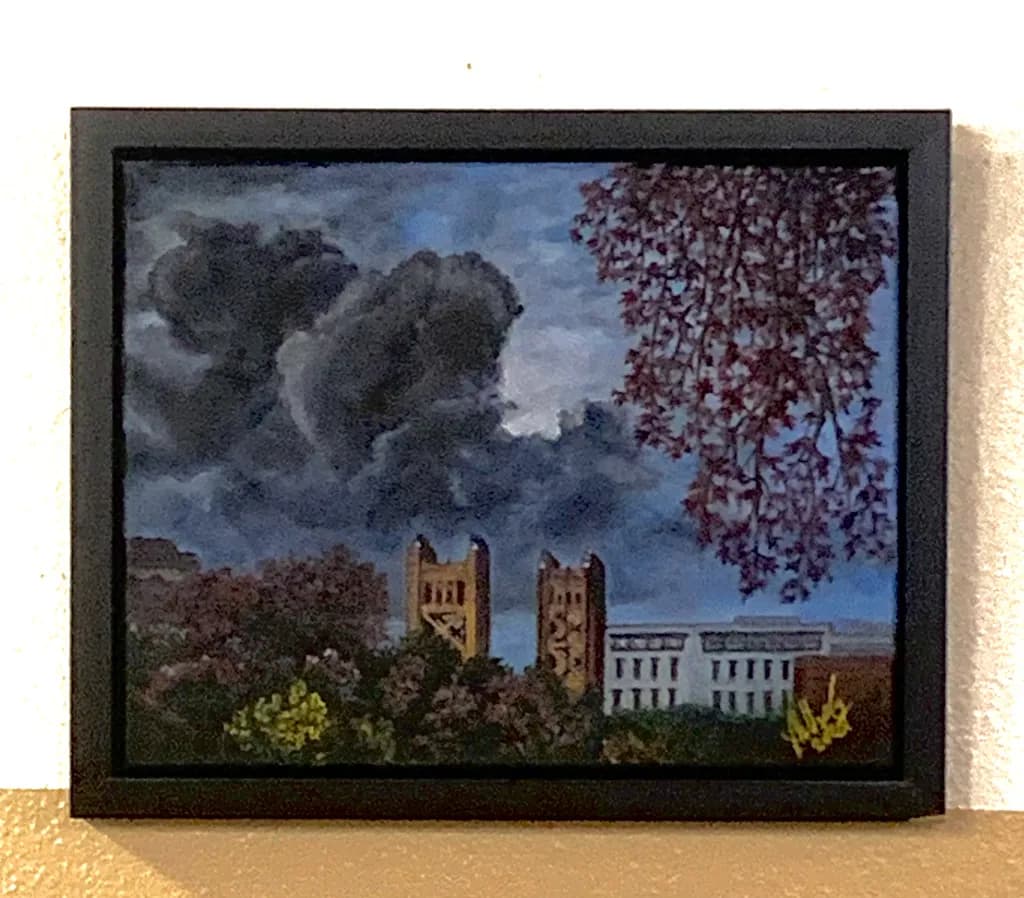 Storm Over the Towers