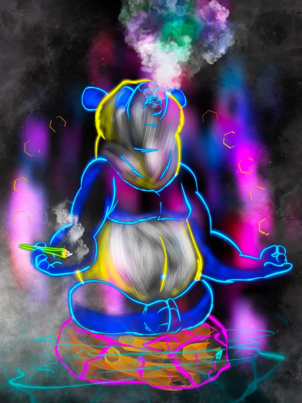 Neon Meditation