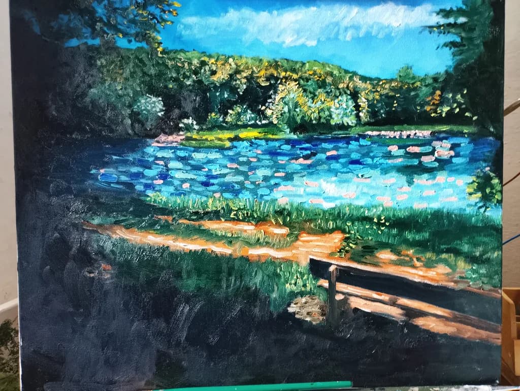 Lake Bench View