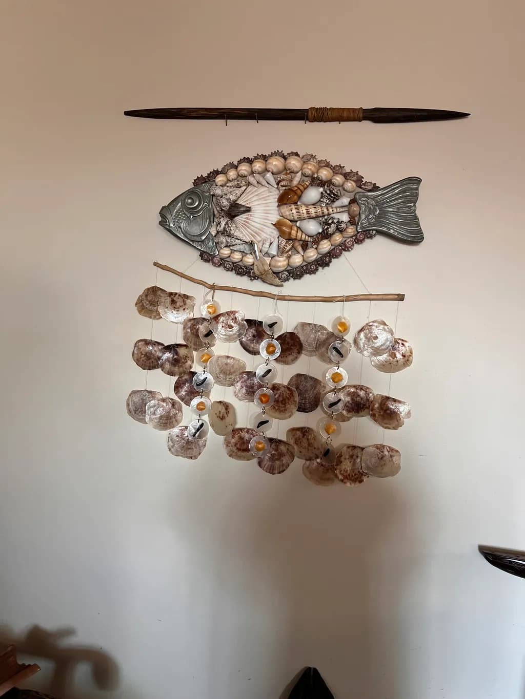 Seashell Fish Mobile