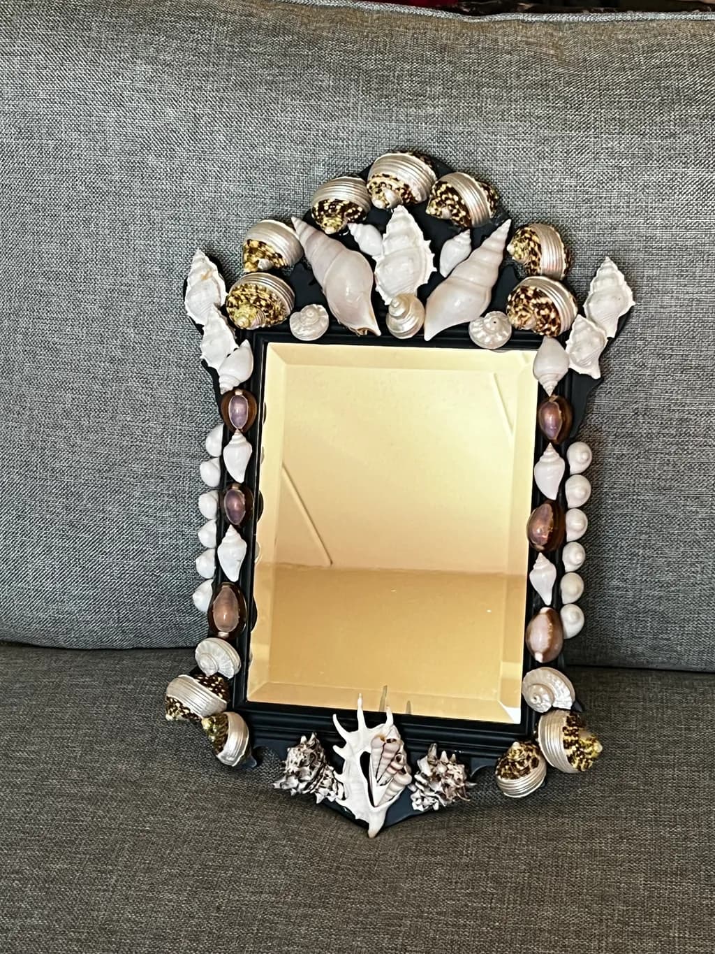 Seashell Mosaic Mirror