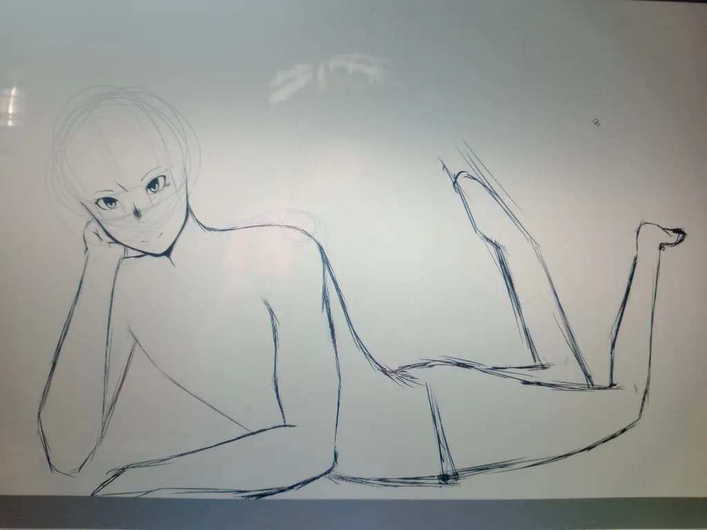 Reclining Gaze