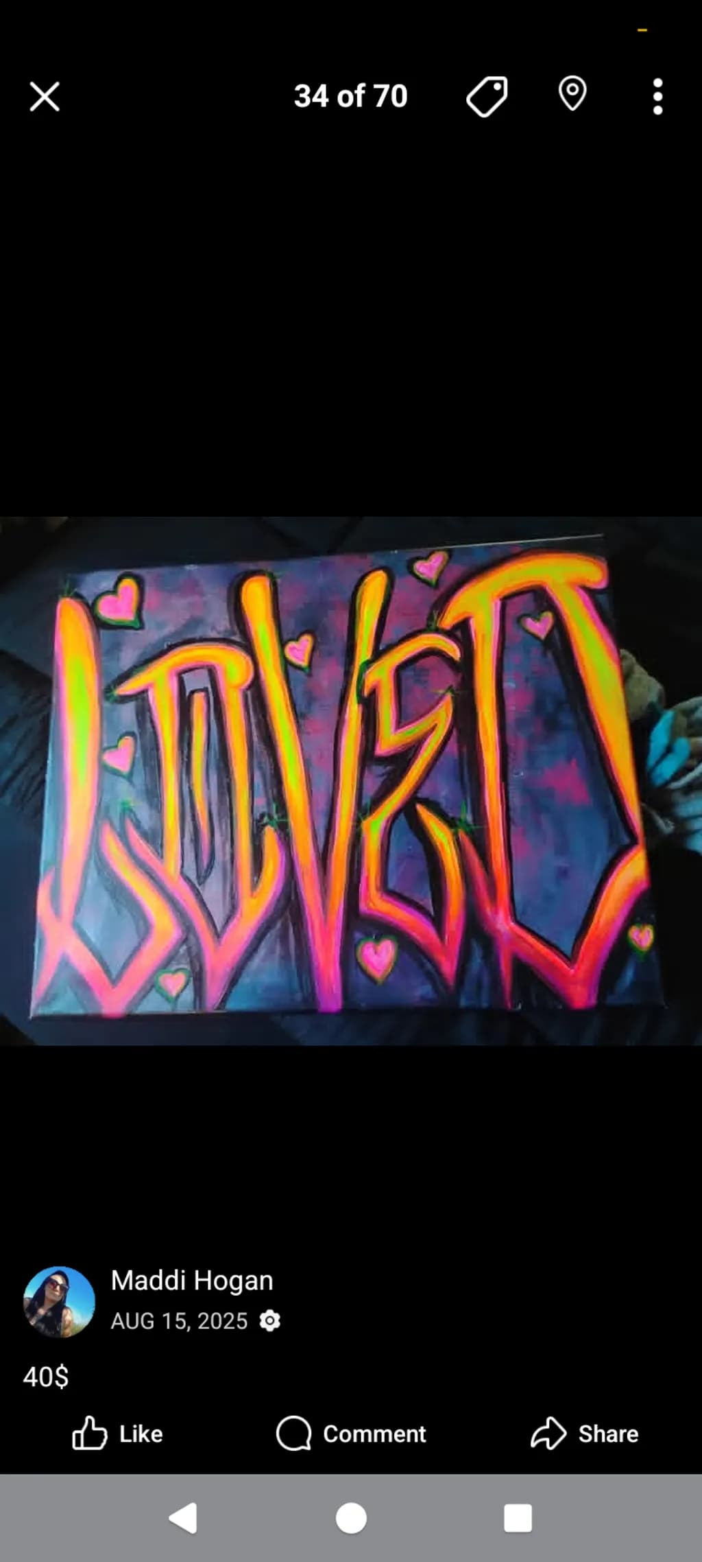 Bold Neon Love