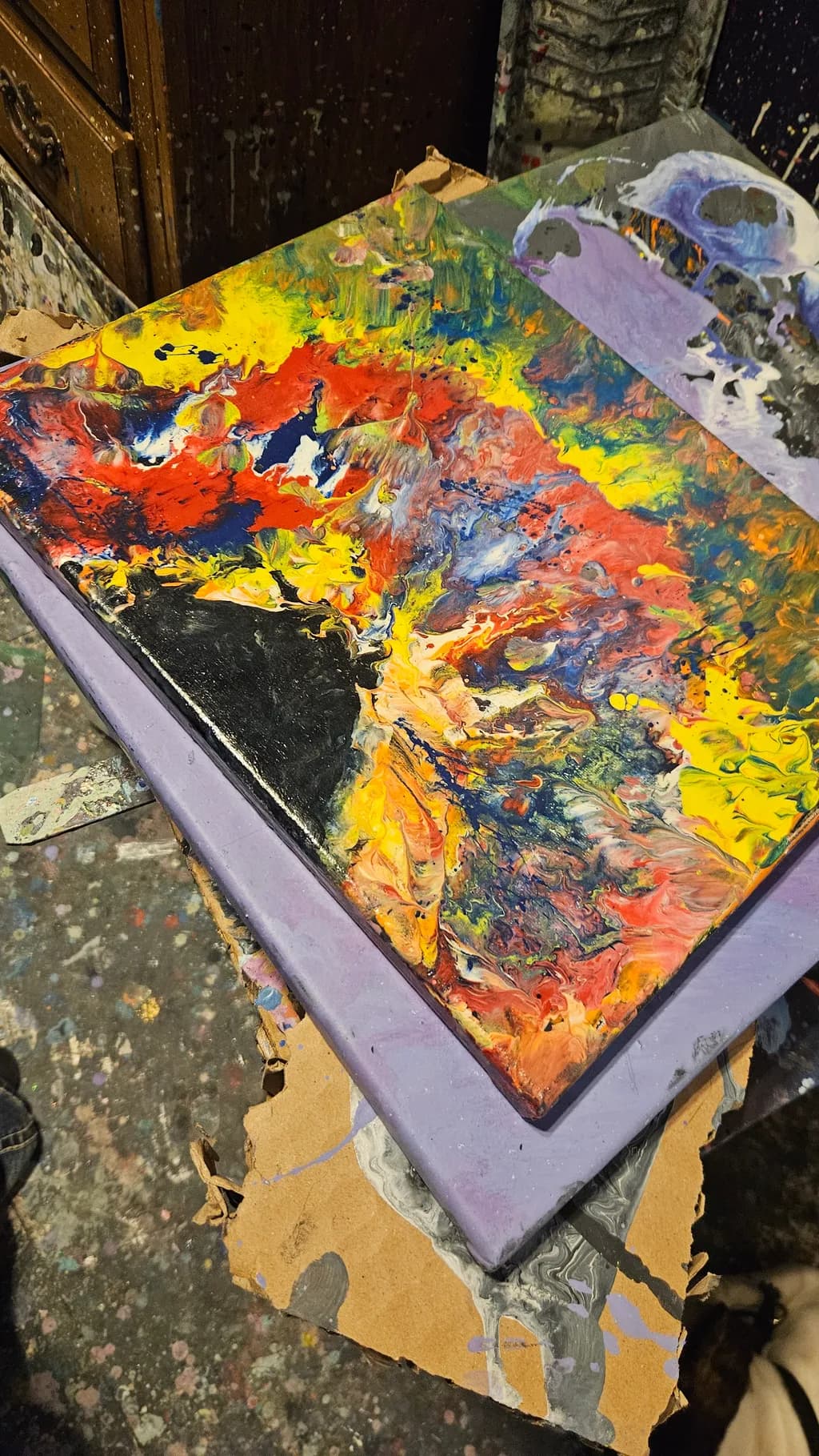 Abstract Color Burst