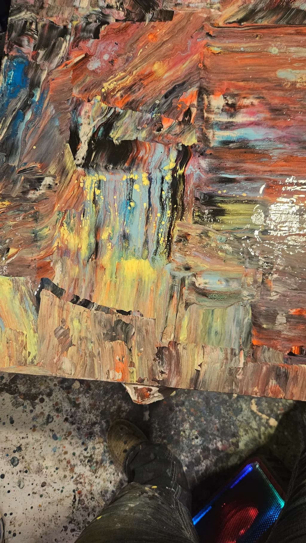 Abstract Earth Tones