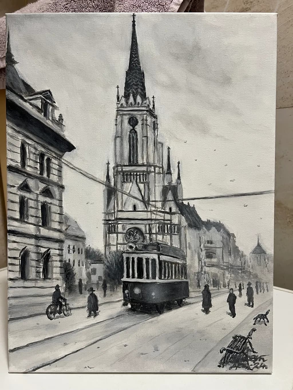 Vintage Tram Street