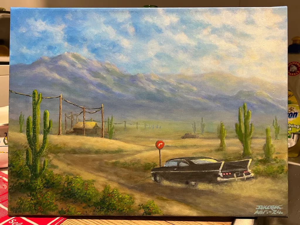 Desert Road Pause
