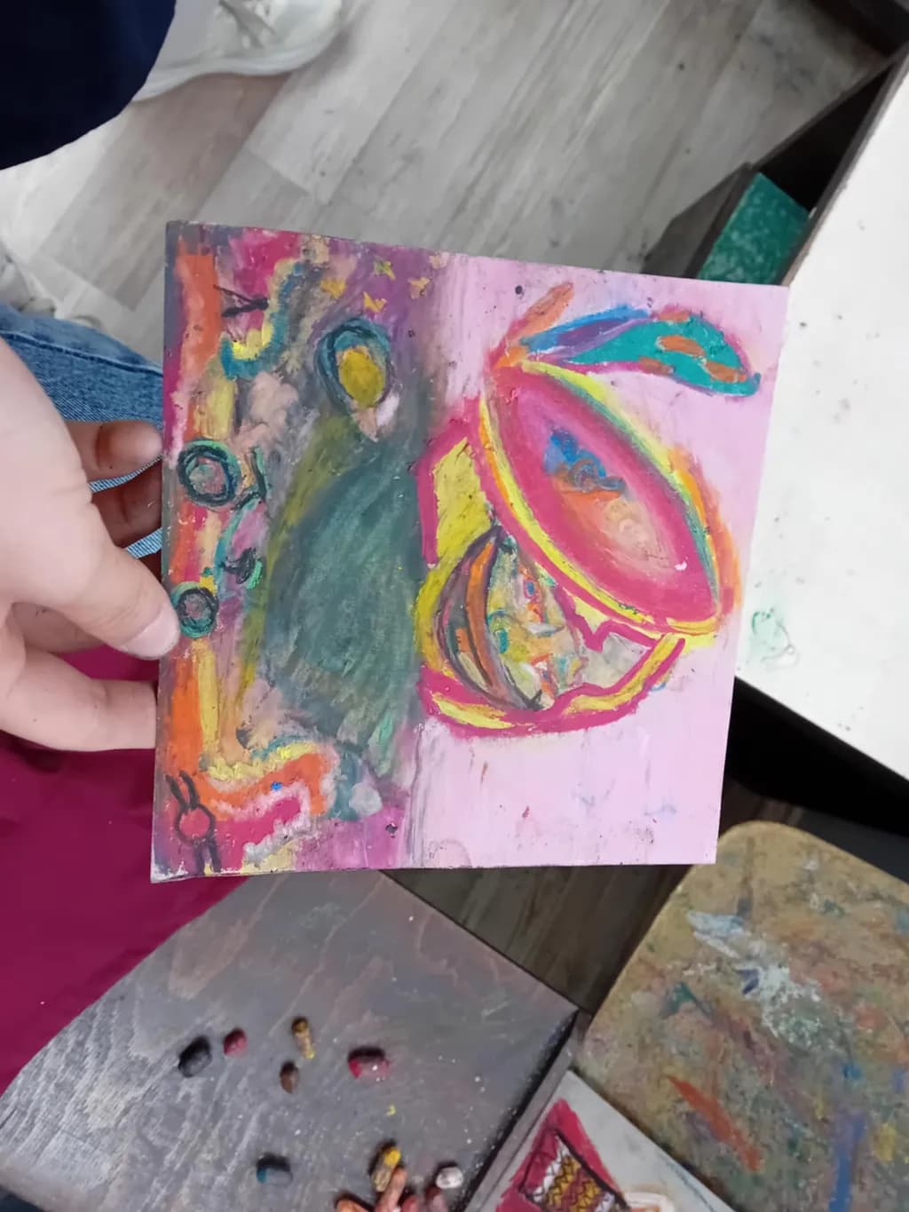 Colorful Creature Mask