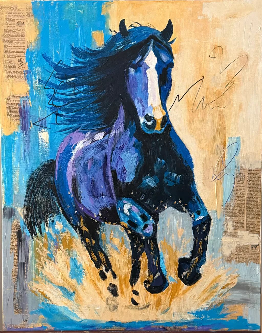 Charging Horse