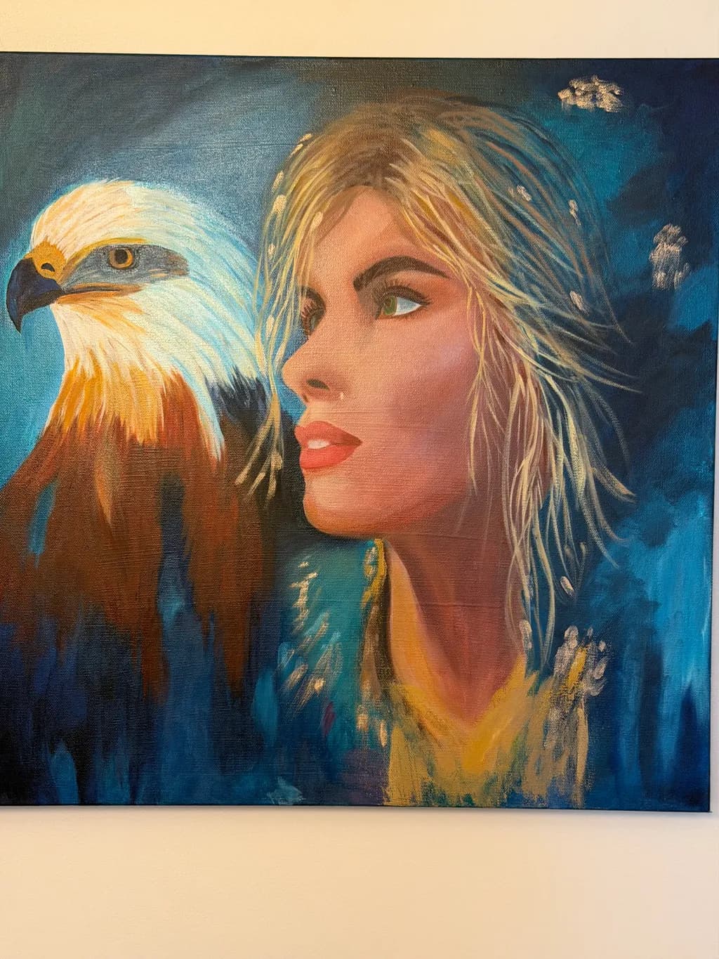 Eagle and Portrait