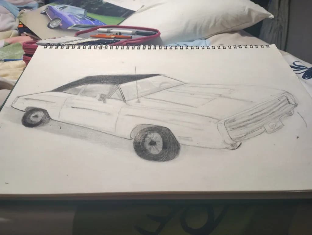 Classic Muscle Sketch