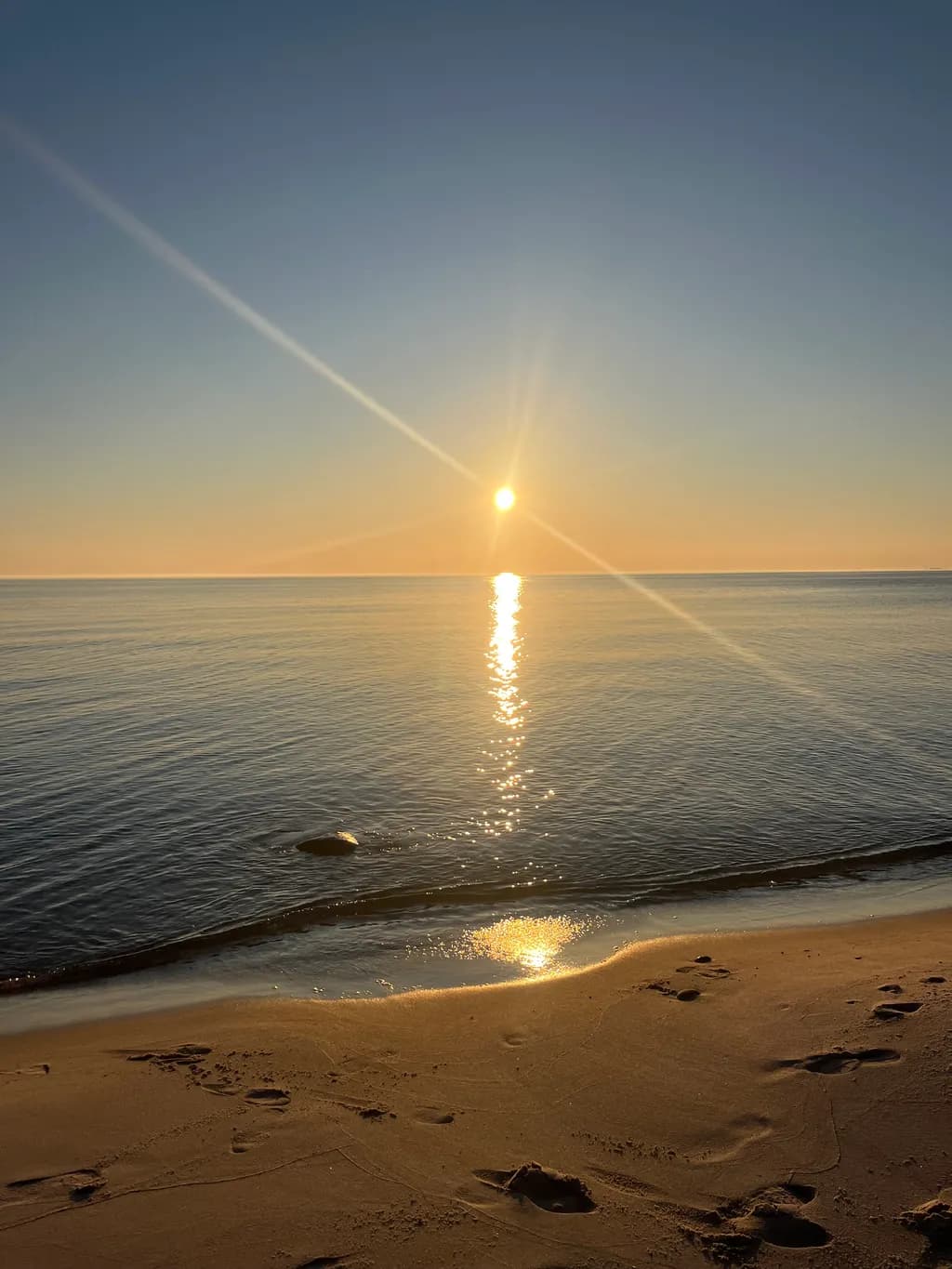 Golden Horizon Reflection