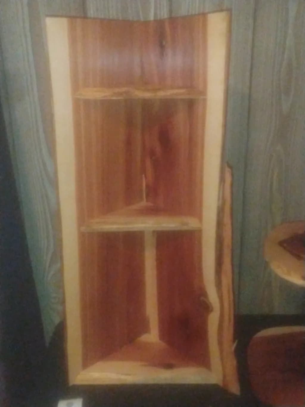 Live Edge Shelf