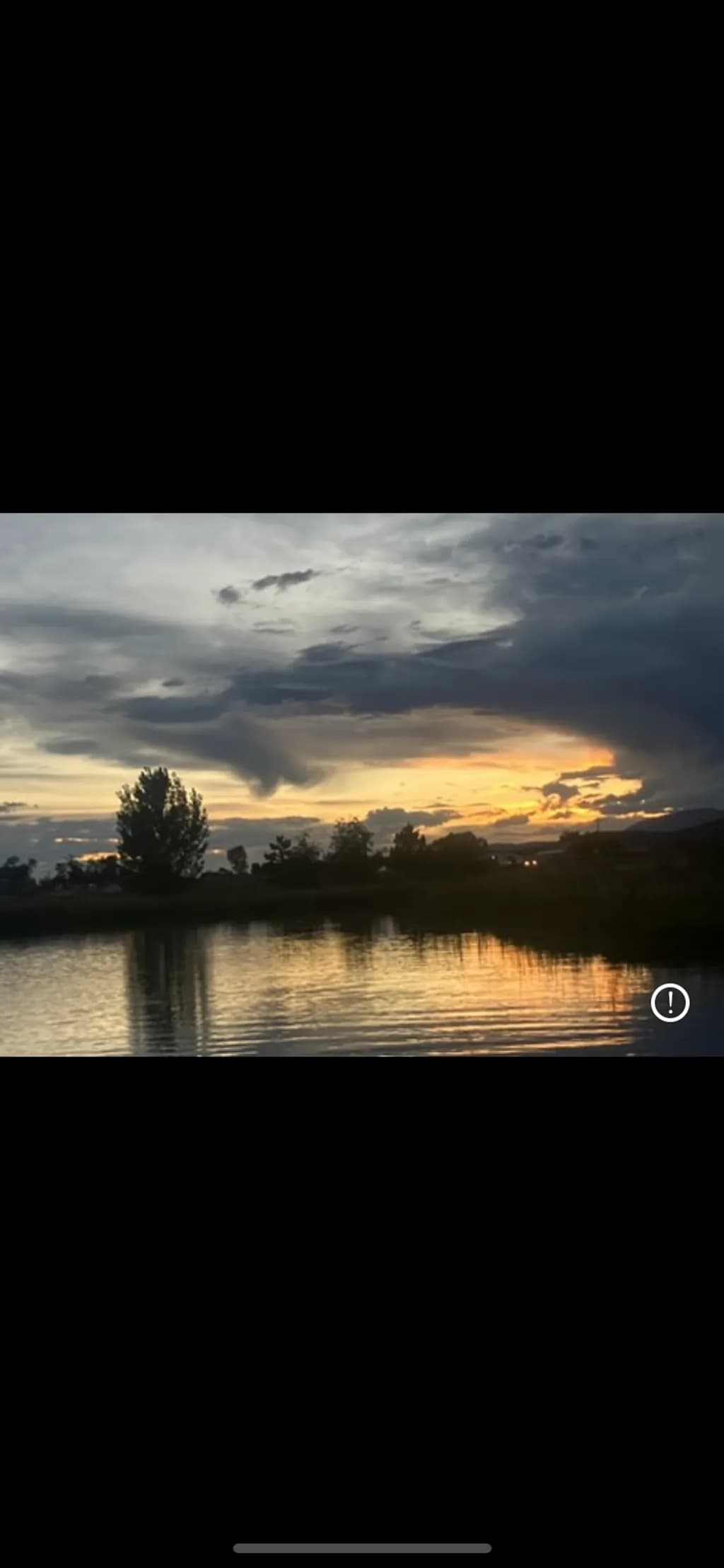 Sunset Reflection on Water
