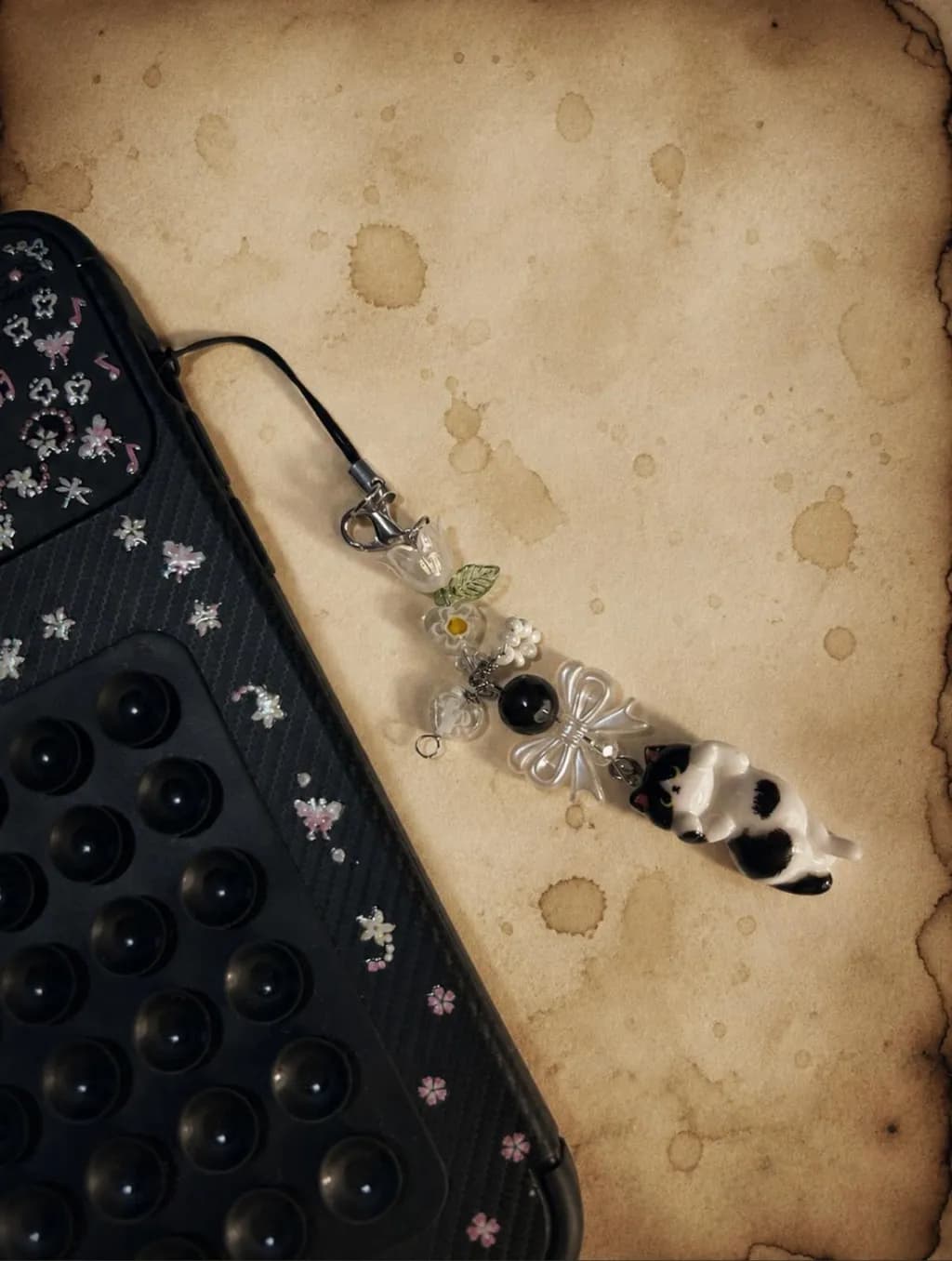 Napping Cat Charm