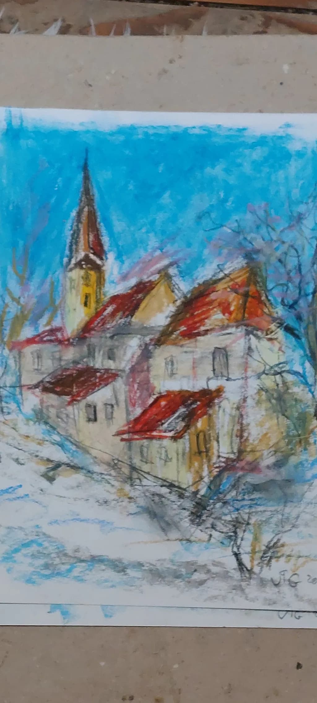 Snowy Village Church