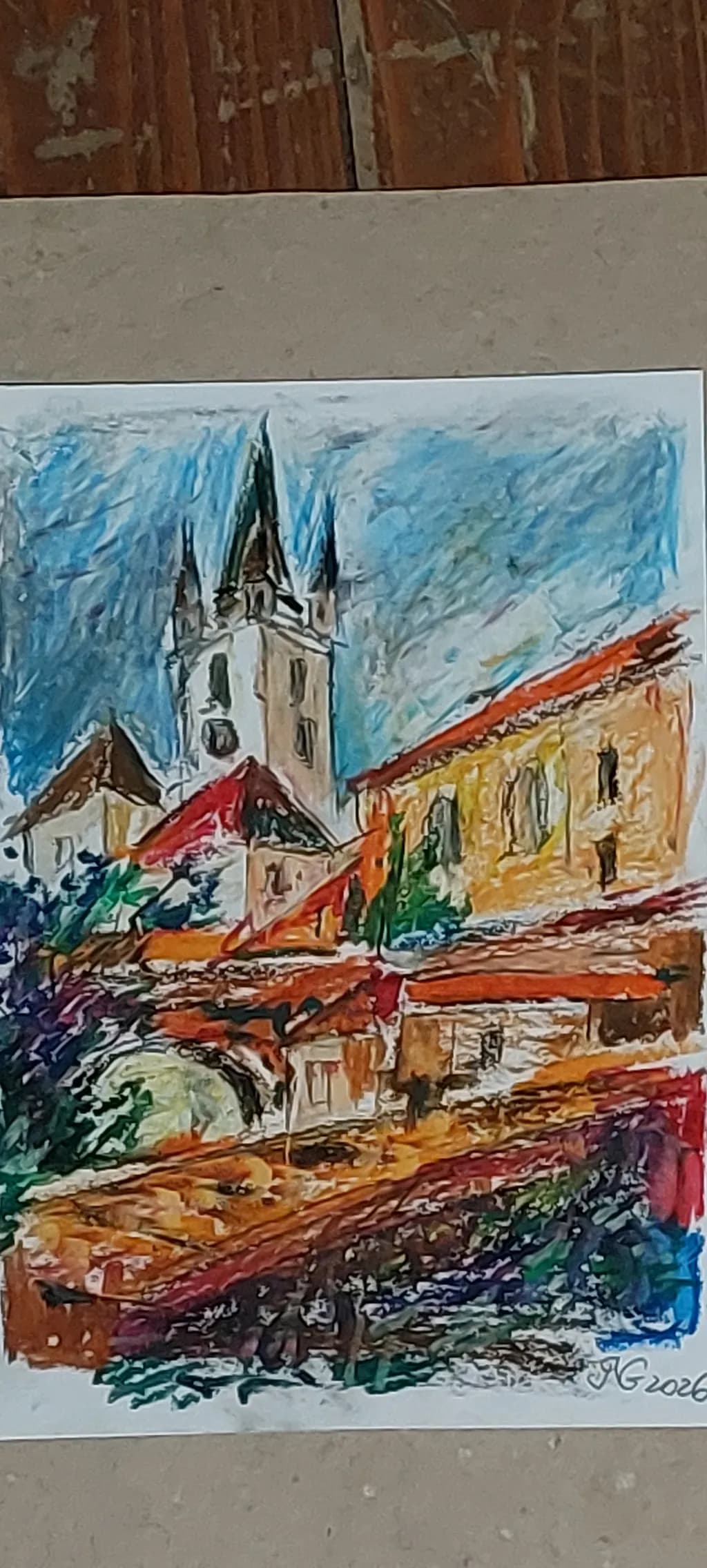 Towering Churchscape