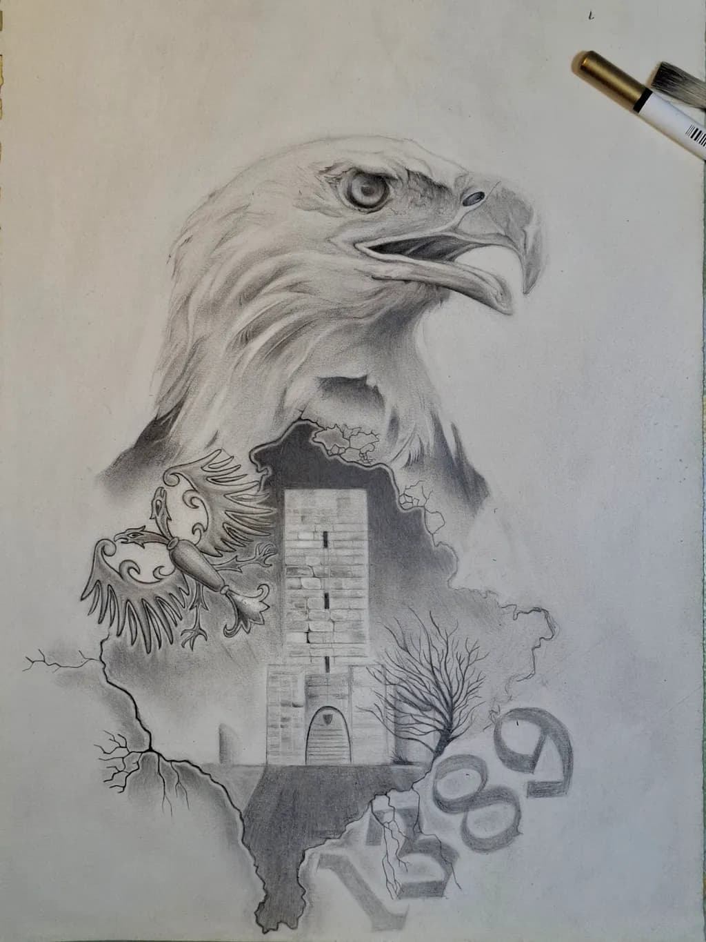 Eagle Tower Sketch
