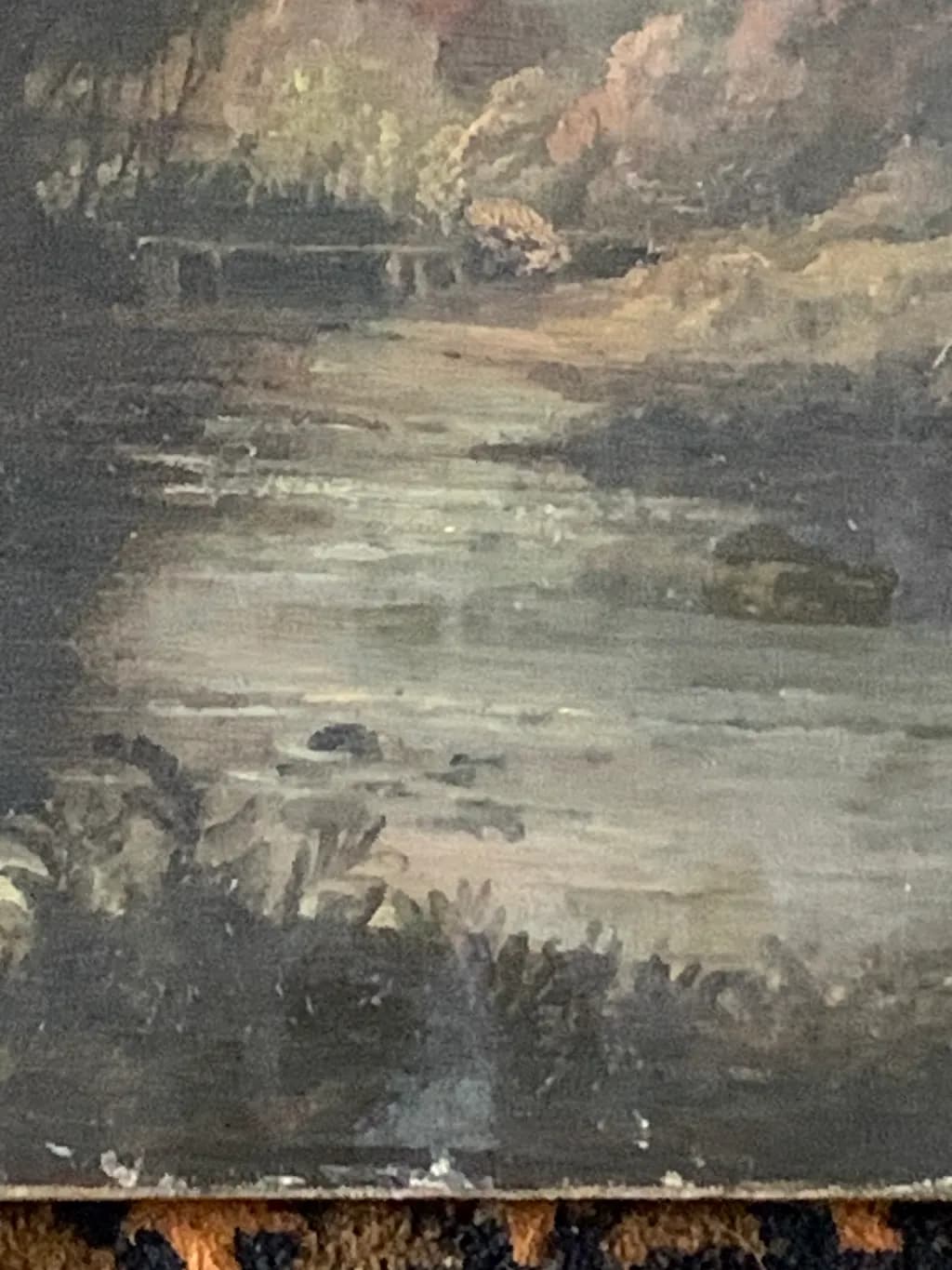Misty Riverbank
