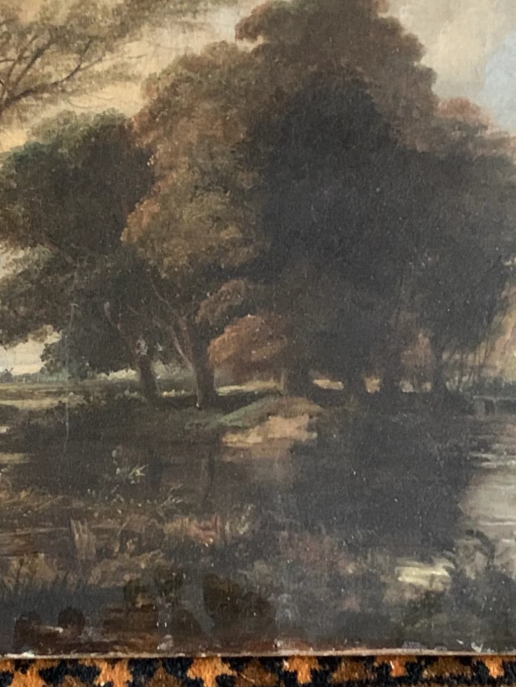 Shadowed Riverbank