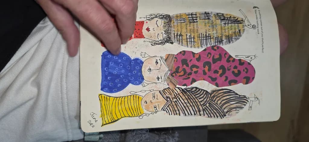 Patterned Figures Quartet