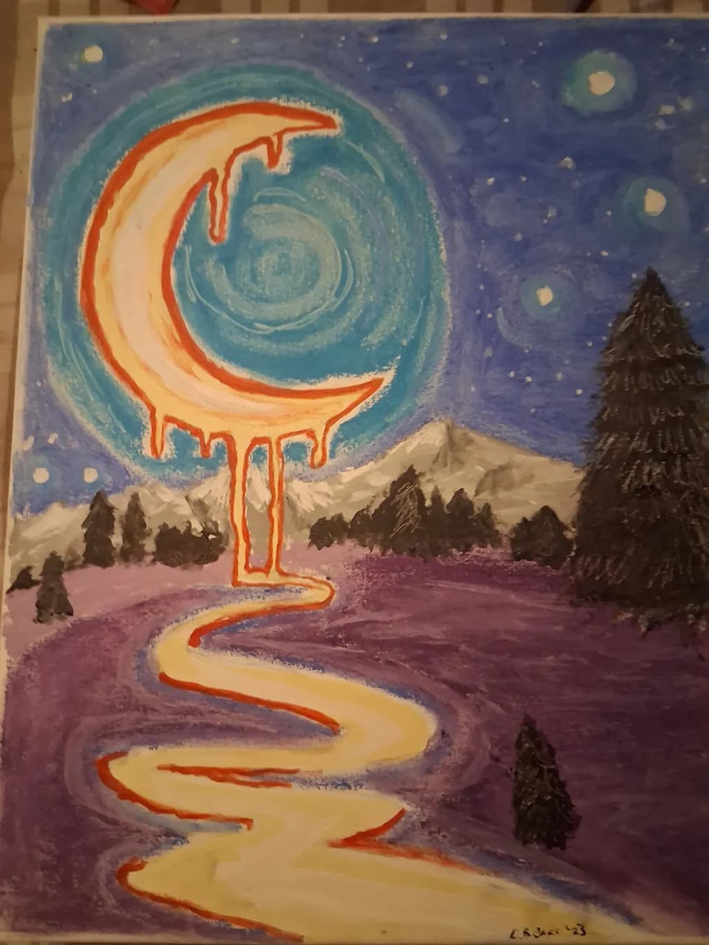 Molten Moonlight