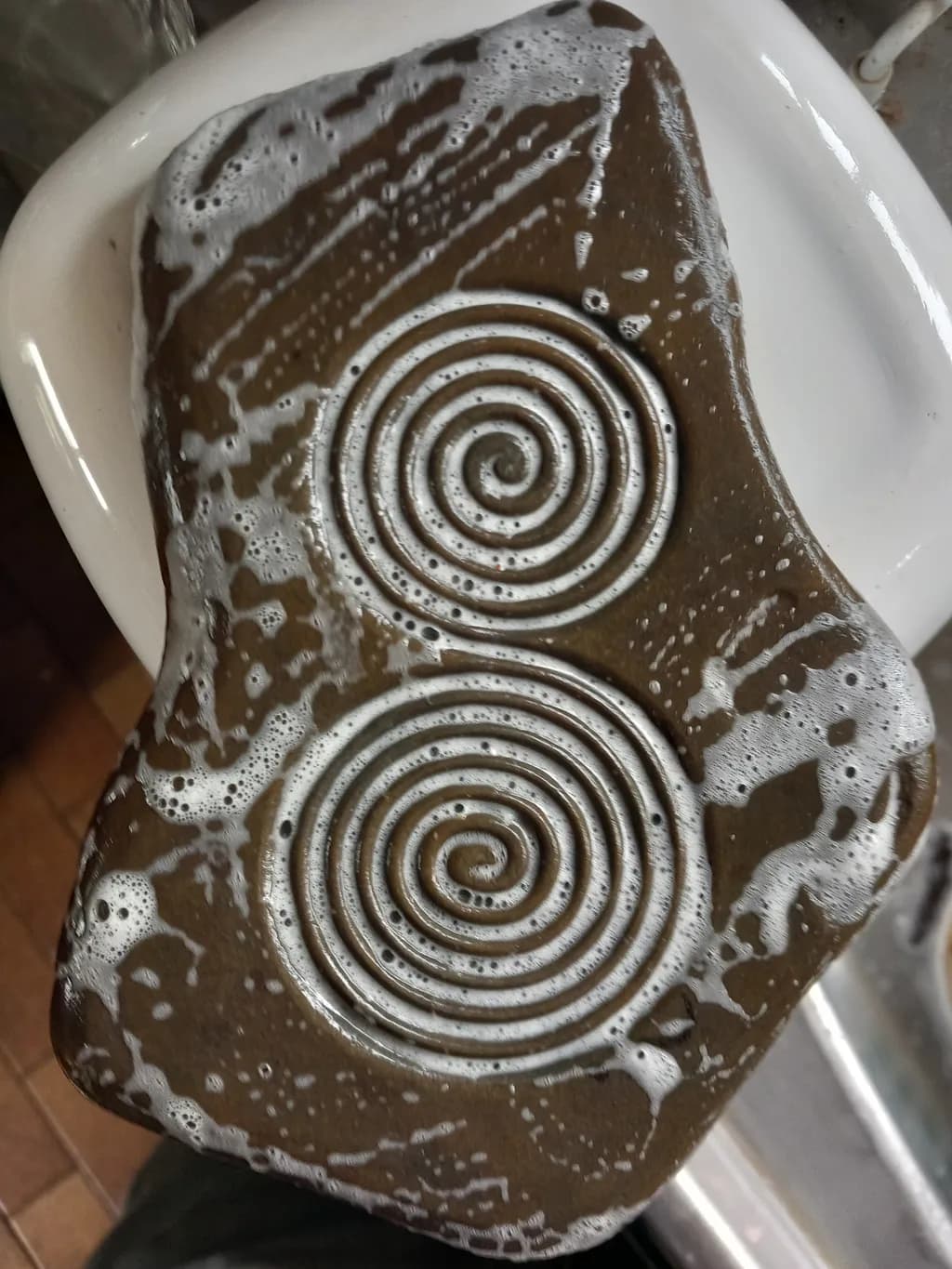 Soapy Spiral Impressions