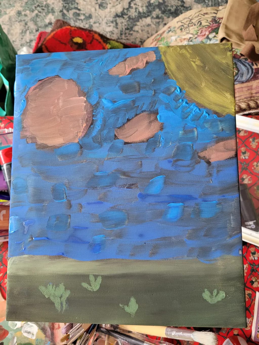 Blue Flowscape