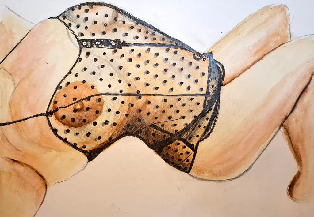 Polka Dot Lingerie