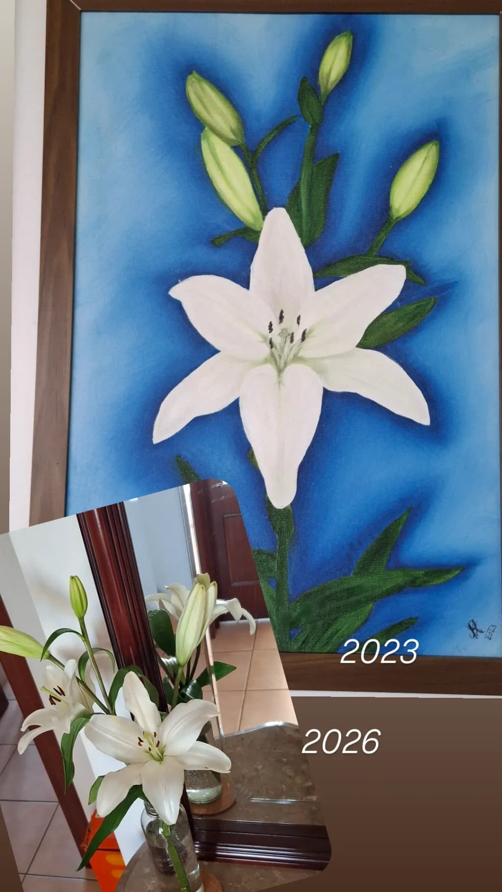 White Lily Contrast