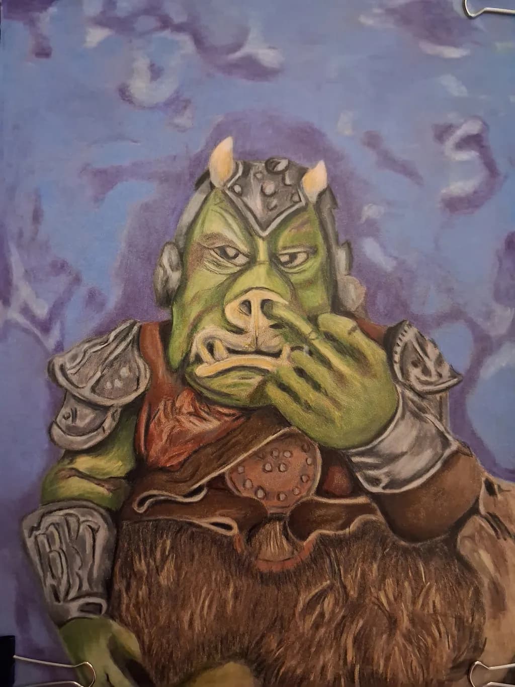 Orc Warrior Contemplation